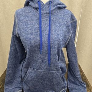 Adidas Blue Heather Women's Hoodie